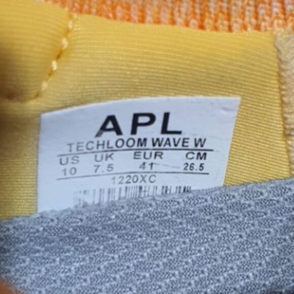 Free People APL × Techloom Wave Sneakers In Orange Slice SZ 10 LIKE NEW! - Picture 11 of 11